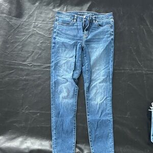 American Eagle Outfitters Blue Denim Skinny Jeans